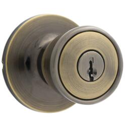 Atlas Tulip Entry Door Knob - Polished Brass