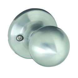 Tru-Bolt® Dublin Satin Chrome Dummy Door Knob at Menards®