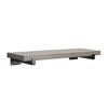 Designer's Image™ 23-5/8"W x 8-1/4"D Rustic Wall Shelf with Brackets
