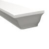 Designer's Image™ 23-5/8"W x 5"D White Mantel Wall Shelf