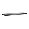 Designer's Image™ 35-3/8"W x 8-3/4"D Black Floating Wall Shelf