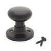 Tru-Bolt® Glendale Matte Black Dummy Door Knob