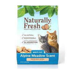 Naturally Fresh Multi Cat Alpine Meadow Clumping Walnut Shell Cat Litter 14 lbs at Menards