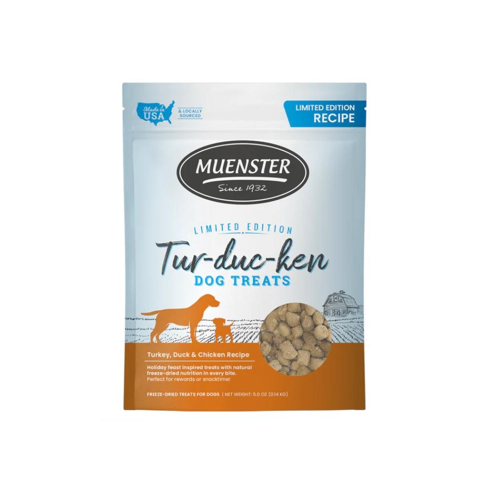 Muenster Tur-duc-ken Freeze-Dried Dog Treats - 5 oz