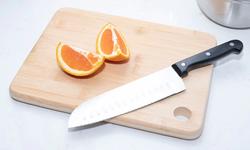 Masterlon 3-Pc Knife Set with Bamboo Cutting Board 8