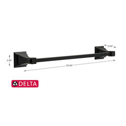 Delta® Mandara™ 18 Brushed Nickel Towel Bar at Menards®