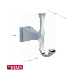 Delta® Dryden™ Chrome Robe Hook at Menards®