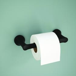 Black DIARA Toilet Paper Holder