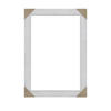 Delta® 23"W x 33"H Matte White Mirror Frame