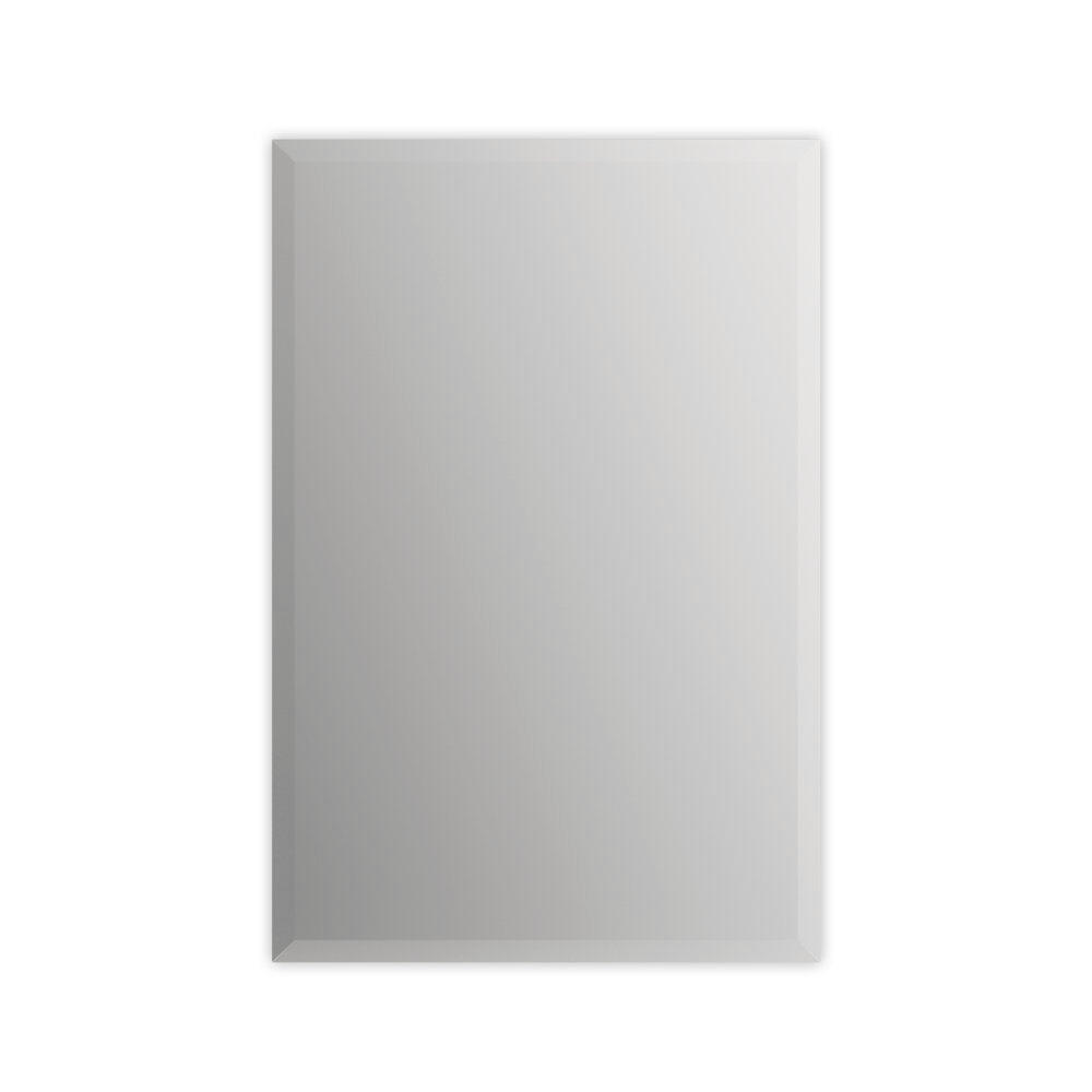 27 in. W x 41 in. H (L1) Frameless Rectangular Deluxe Glass Bathroom Vanity Mirror 27 in. W x 41 in. H (L1) Frameless Rectangular Deluxe Glass Bathroom Vanity Mirror