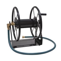 Liberty Garden Products 3-in-1 Garden Hose Reel with 200-Foot Hose Capacity  703-1-Tan