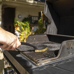 Brosse De Nettoyage Pour Pierre à Pizza Et Barbecue Avec Grattoir