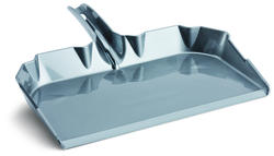 McLane Stand-Up Dustpan Blue Wide Mouth DP5 24” Metal Handle