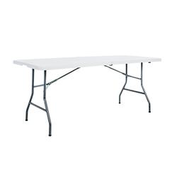 Peakform® 6' Fold-in-Half Banquet Table