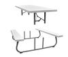Backyard Creations® 6' Folding Picnic Patio Table