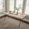 6' Fold-in-Half Banquet Table