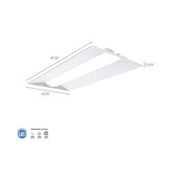 Lithonia Lighting 6000 Lumen 2 x 4 LED Troffer Light at Menards®