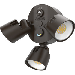 Lithonia Lighting® Dark Bronze LED Tri Head Dusk-to-Dawn Outdoor