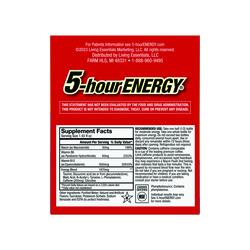 5-hour ENERGY® Regular Strength Berry Energy Shot - 4 ct at Menards®