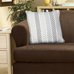 LR Home Altair Clear Skies Chevron Throw Pillow - Blue