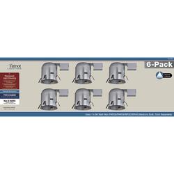 Patriot Lighting® 6 Remodel Housing Airtight Recessed Downlight Kit - 6  pack at Menards®