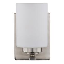 Valen Satin Nickel 1-Light Wall Sconce