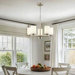 Valen Satin Nickel 5-Light Chandelier at Menards®
