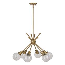 Patriot Lighting® Atom Golden 6-light Chandelier At Menards®