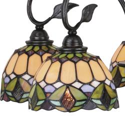 Menards stained outlet glass lamps