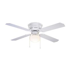 Patriot Lighting™ Eros II 42 White Indoor LED Ceiling Fan at Menards®