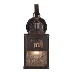 Vaxcel Ranger 5" Burnished Bronze Outdoor Wall Sconce - Rustic Lighting