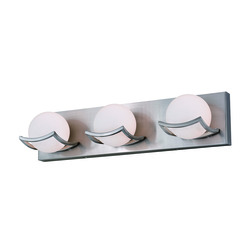 Patriot Lighting® Trevor Satin Nickel 3-Light Vanity Light at Menards®