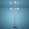 Patriot Lighting® Fiona Gold 6-Light Floor Lamp at Menards®