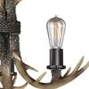 Patriot Lighting® Norwood 3-Light Black Walnut Chandelier