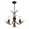 Patriot Lighting® Norwood 3-Light Black Walnut Chandelier