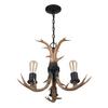 Patriot Lighting® Norwood 3-Light Black Walnut Chandelier