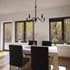 Patriot Lighting® Taura Matte Black 5-Light Chandelier