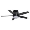 Patriot Lighting™ Carlisle 44" Black LED Indoor Ceiling Fan