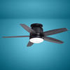 Patriot Lighting™ Carlisle 44" Black LED Indoor Ceiling Fan