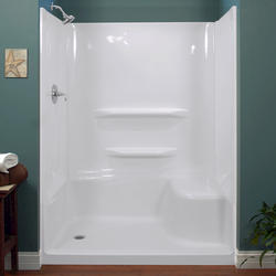 Lyons® Elite™ 60" x 32" x 78" Biscuit Left Drain Right Hand Seated ...