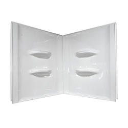 LS SERIES - Swan, Corner Shaped - Acu-Stream Jetted Drop-in Bathtub