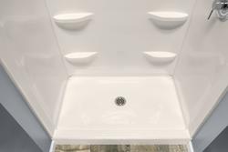 Lyons® Elite™ 48"W x 30"D Almond Single Threshold Shower Base with