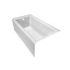 Eljer LaSalle® 60"W x 32"D x 20"H White Drop-In Soaking Bathtub