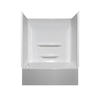 Eljer LaSalle® 60"W x 32"D x 20"H White Drop-In Soaking Bathtub
