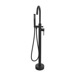 MAAX® Linosa One-handle 1-Spray Matte Black Bathtub Faucet with