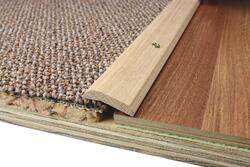 M-D Building Products 85365 Wide Carpet Trim - 1-7/16" X 72" Unfinished Oak, For Medium Height Rugs