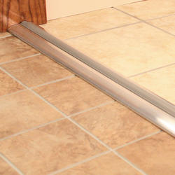 Standard Duty Low Threshold With Vinyl Seal - 3-3/8" X 36" Aluminum Door Threshold