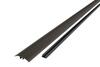 M-D Building Products® Mocha 1-3/4" x 36" Cinch LVT T-Molding with Snaptrack