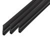36" x 84" Self-Adhesive Aluminum with Vinyl Door Seal Kit - Bronze