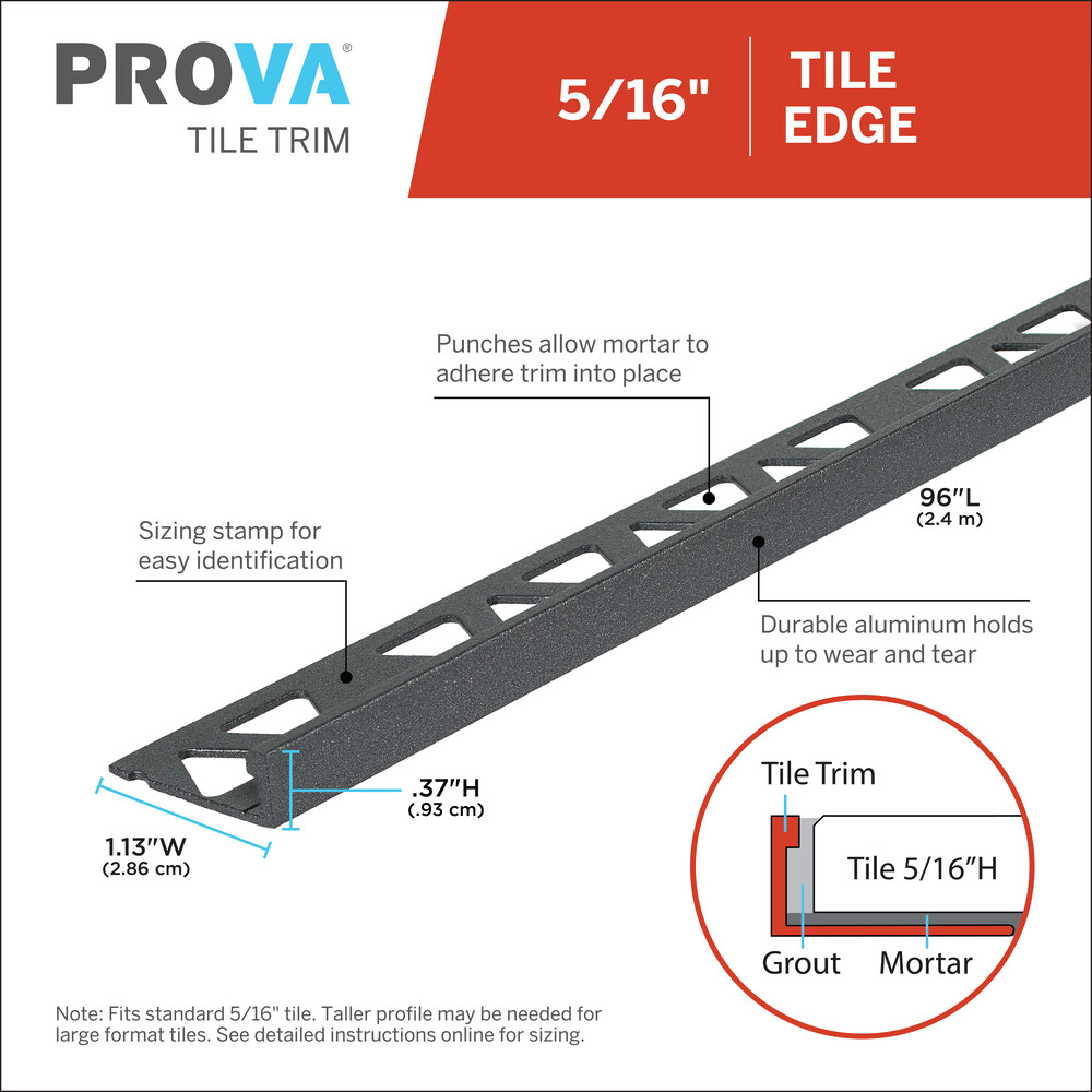 PROVA® by M-D Building Products Textured Gray 5/16
